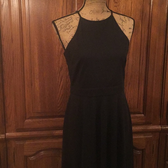 Ann Taylor Dresses & Skirts - Ann Taylor Black Spaghetti Strap Dress Size 6